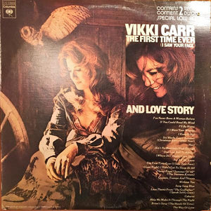 Vikki Carr - Love Story / The First Time Ever (I Saw Your Face) (2xLP, Album, RE, Used)Used Records