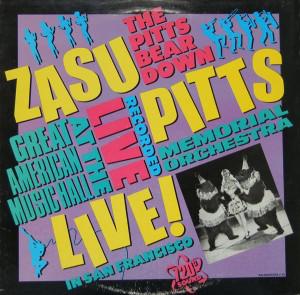 Zasu Pitts Memorial Orchestra - The Pitts Bear Down (LP, Album, Used)Used Records